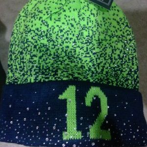 Seattle Seahawk  12th Fan Stocking Hat